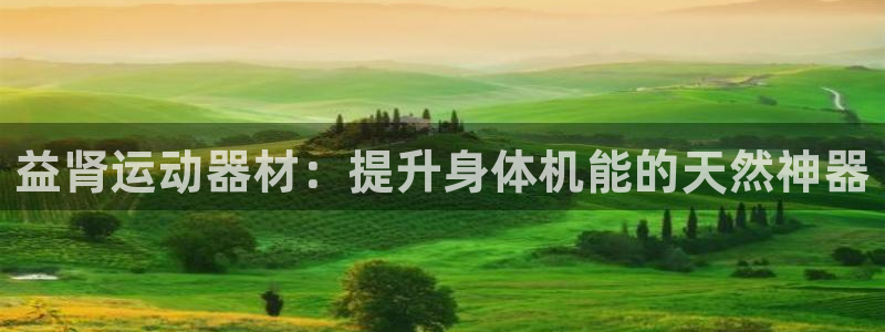 征途国际平台注册要钱吗是真的吗：益肾运动器材：提升身